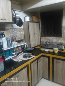 Kitchen Image of 1200 Sq.ft 2 BHK Apartment / Flat for sale in Phool Bagan Kolkata for Rs. 6500000