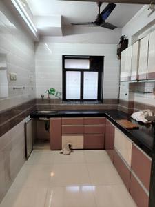 Kitchen Image of 580 Sq.ft 1 BHK Apartment / Flat for rent in Vashi Navi Mumbai for Rs. 35000