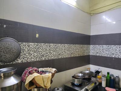 Kitchen Image of 700 Sq.ft 1 BHK Apartment / Flat for rent in Sahil Pride Residency Daffodil, Kasarvadavali Thane for Rs. 16522