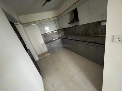 Kitchen Image of 1350 Sq.ft 3 BHK Apartment / Flat for rent in Bhicholi Mardana Indore for Rs. 45000
