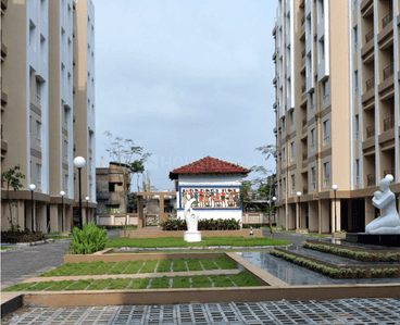 Image of 860 Sq.ft 2 BHK Apartment / Flat for sale in Deeshari Megacity, Rajpur, Kolkata for Rs. 2500000