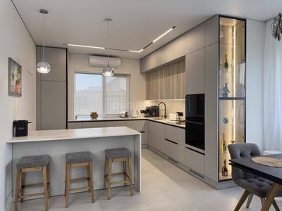 Kitchen Image of 1240 Sq.ft 2 BHK Apartment / Flat for sale in Arihant Aspire Phase I, Panvel Navi Mumbai for Rs. 9000000