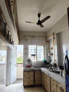 Kitchen Image of 1100 Sq.ft 2 BHK Apartment / Flat for rent in Ghatlodiya Ahmedabad for Rs. 20000