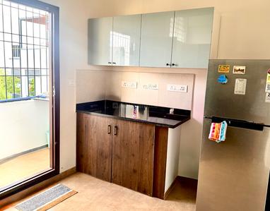 Kitchen Image of 1150 Sq.ft 2 BHK Apartment / Flat for rent in Chandra Layout Stage 1 Bengaluru for Rs. 41000