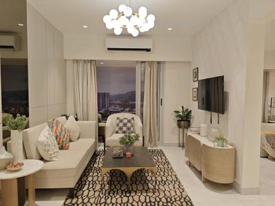 Living Room Image of 650 Sq.ft 2 BHK Apartment / Flat for sale in Siddha Sky, Sion Mumbai for Rs. 20700000