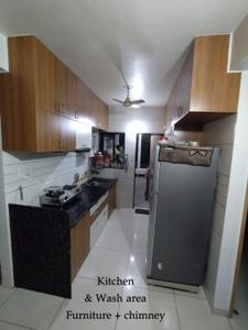 Kitchen Image of 960 Sq.ft 3 BHK Apartment / Flat for sale in Mavdi Rajkot for Rs. 6000000