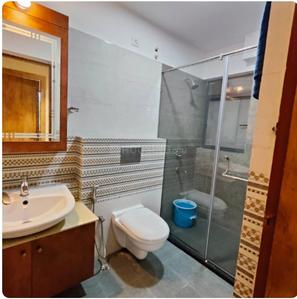 Bathroom Image of 1380 Sq.ft 3 BHK Apartment / Flat for sale in The Ecos, New Town Kolkata for Rs. 12000000