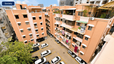 Image of 2000 Sq.ft 3 BHK Penthouse for sale in  Gangotri Apartments, Vastrapur, Ahmedabad for Rs. 9500000