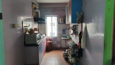 Kitchen Image of 1110 Sq.ft 3 BHK Apartment / Flat for sale in Purbalok Kolkata for Rs. 7200000
