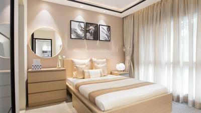 Bedroom Image of 940 Sq.ft 1.5 BHK Apartment / Flat for rent in Piramal Vaikunth , Thane West Thane for Rs. 26000