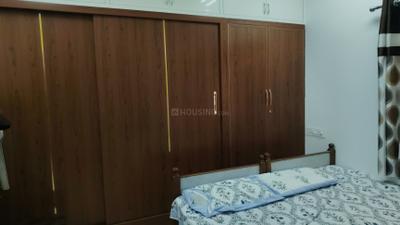 Bedroom Image of 1300 Sq.ft 2 BHK Independent House for rent in Kismatpur Hyderabad for Rs. 24000