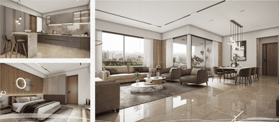 Image of 2394 Sq.ft 3 BHK Apartment / Flat for sale in Rivanta Aurovile, Sargasan, Gandhinagar for Rs. 10108000