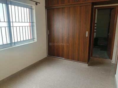 Bedroom Image of 1000 Sq.ft 2 BHK Builder Floor for rent in Murugeshpalya Bengaluru for Rs. 38000