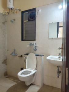 Bathroom Image of 1100 Sq.ft 2 BHK Apartment / Flat for rent in Nyati Elan, Wagholi Pune for Rs. 24000