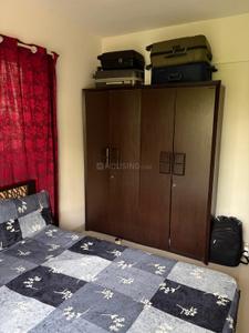 Bedroom Image of 650 Sq.ft 1 BHK Apartment / Flat for rent in Regalia Apartment, Wakad Pune for Rs. 23000