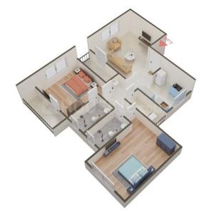 Image of 980 Sq.ft 2 BHK Apartment / Flat for sale in Hakke Ekaant, Fursungi, Pune for Rs. 5800000