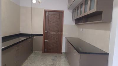 Kitchen Image of 1200 Sq.ft 2 BHK Builder Floor for rent in Thanisandra Bengaluru for Rs. 28000