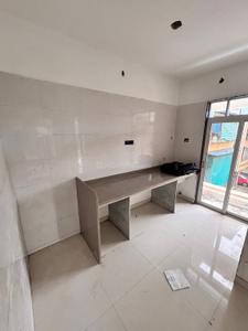 Kitchen Image of 650 Sq.ft 1 BHK Apartment / Flat for sale in Karanjade Navi Mumbai for Rs. 4350000