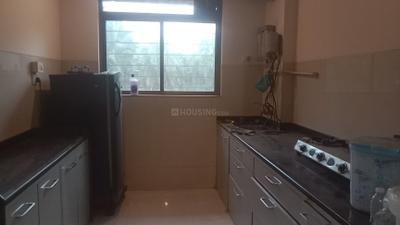 Kitchen Image of 950 Sq.ft 2 BHK Apartment / Flat for rent in Kasarvadavali Thane for Rs. 32000