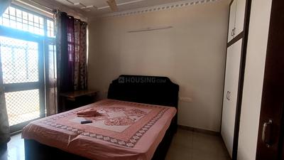 Bedroom Image of 1300 Sq.ft 2 BHK Builder Floor for rent in Vaishali Nagar Jaipur for Rs. 20000