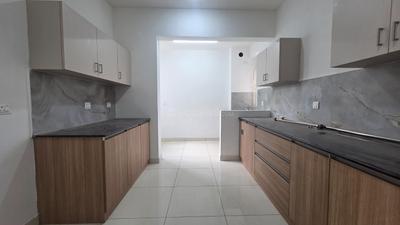 Kitchen Image of 1978 Sq.ft 3.5 BHK Apartment / Flat for rent in Brigade Xanadu, Chinna Nolambur Chennai for Rs. 60000