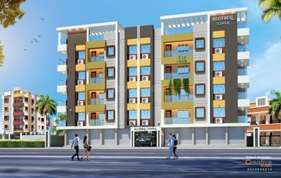 Image of 904 Sq.ft 2 BHK Apartment / Flat for sale in Behala, Kolkata for Rs. 3600000