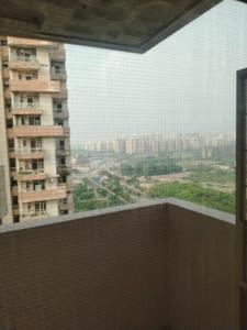 Balcony Image of 1505 Sq.ft 3 BHK Apartment / Flat for rent in Supertech Cape Town, Sector 74 Noida for Rs. 32000