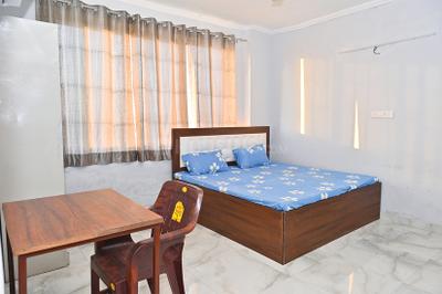 Bedroom Image of 300 Sq.ft 1 RK Apartment / Flat for rent in Malviya Nagar Jaipur for Rs. 12000