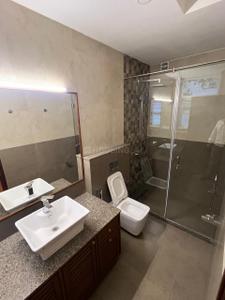 Bathroom Image of 2400 Sq.ft 3 BHK Apartment / Flat for rent in Cooke Town Bengaluru for Rs. 130000