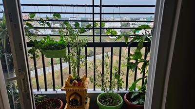 Balcony Image of 1220 Sq.ft 2 BHK Apartment / Flat for sale in SS Harmony, Adibatla Hyderabad for Rs. 6000000