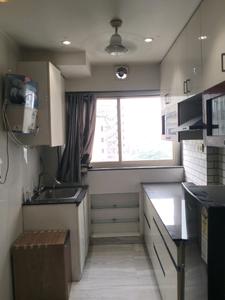 Kitchen Image of 360 Sq.ft 1 RK Apartment / Flat for rent in DLF Capital Greens Phase 1 And 2, Karampura New Delhi for Rs. 25000
