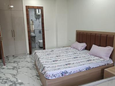 Bedroom Image of 600 Sq.ft 1 RK Builder Floor for rent in Sector 46 Gurgaon for Rs. 26000