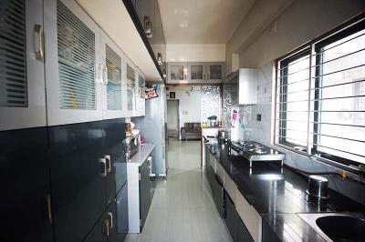 Kitchen Image of 1053 Sq.ft 2 BHK Apartment / Flat for sale in Madhav Orchid, Odhav Ahmedabad for Rs. 5500000