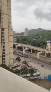 Balcony Image of 1500 Sq.ft 3 BHK Apartment / Flat for sale in Jangid Galaxy Tower 1, Thane West Thane for Rs. 16500000