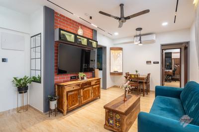 Hall Image of 1000 Sq.ft 2 BHK Apartment / Flat for sale in VTP Township Codename Pegasus , Kharadi Pune for Rs. 8800000