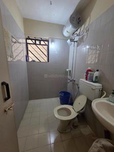 Bathroom Image of 1250 Sq.ft 2 BHK Apartment / Flat for rent in Clover Trump, Sangamvadi Pune for Rs. 50000