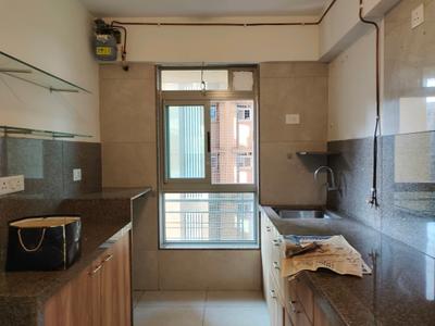 Kitchen Image of 750 Sq.ft 2 BHK Apartment / Flat for rent in Gurukrupa Marina Enclave Wings Q And R With Kindergarten Phase IV, Malad West Mumbai for Rs. 56000