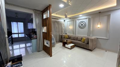 Living Room Image of 657 Sq.ft 2 BHK Apartment / Flat for rent in Puraniks Rumah Bali, Thane West Thane for Rs. 44800