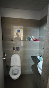 Bathroom Image of 1278 Sq.ft 2 BHK Apartment / Flat for rent in Art Shree Vishnudhara Gardens, Gota Ahmedabad for Rs. 22500