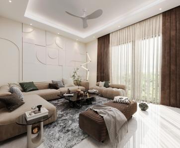 Living Room Image of 3250 Sq.ft 5 BHK Builder Floor for sale in Orris Woodview Residencies, Sector 89 Gurgaon for Rs. 38500000