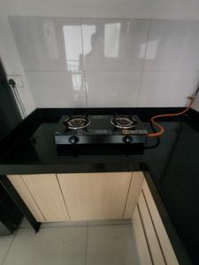 Kitchen Image of 600 Sq.ft 1 BHK Apartment / Flat for rent in Godrej Infinity, Mundhwa Pune for Rs. 32000