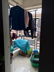 Balcony Image of 1260 Sq.ft 2 BHK Apartment / Flat for sale in ICB Island, Gota Ahmedabad for Rs. 6100000