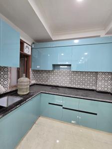 Kitchen Image of 950 Sq.ft 3 BHK Apartment / Flat for sale in Rajpur Khurd Extension New Delhi for Rs. 7000000