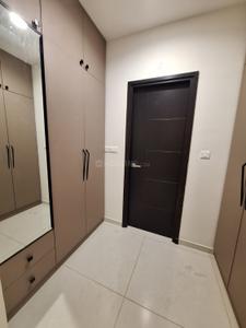 Bedroom Image of 2000 Sq.ft 3 BHK Apartment / Flat for rent in Rajapushpa Provincia, Narsingi Hyderabad for Rs. 85000