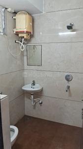 Bathroom Image of 700 Sq.ft 1 BHK Apartment / Flat for rent in Oshi The Address Apartments, Hukma Khedi Indore for Rs. 10000