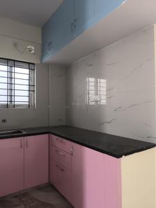 Kitchen Image of 550 Sq.ft 1 BHK Apartment / Flat for rent in Singasandra Bengaluru for Rs. 23020
