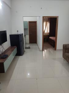 Hall Image of 650 Sq.ft 1 BHK Apartment / Flat for rent in Whitefield Bengaluru for Rs. 25000