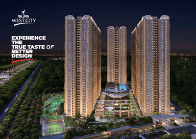 1135 Sqft BHK Flat for sale in Vajra West City Phase I