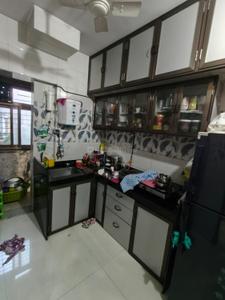 Kitchen Image of 650 Sq.ft 1 BHK Apartment / Flat for sale in Parshvanath Hansraj Heights, Thane West Thane for Rs. 9000000