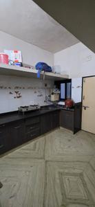 Kitchen Image of 1200 Sq.ft 2 BHK Apartment / Flat for rent in Nava Vadaj Ahmedabad for Rs. 22000
